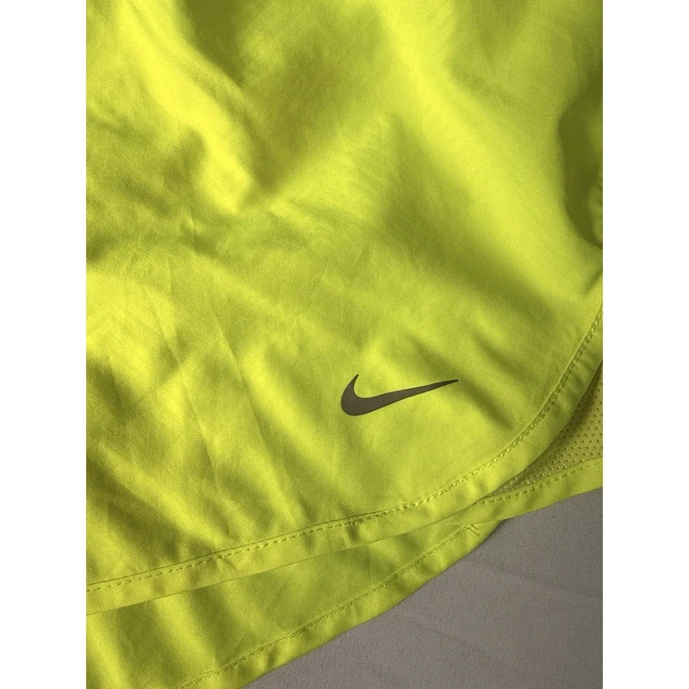Nike Neon Yellow Dri-FIT Running Shorts L